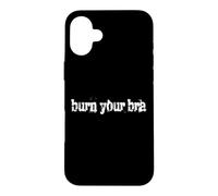 Custodia per iPhone 16 Plus Burn Your Bra NoBra No Bra Donne Senza Reggiseno