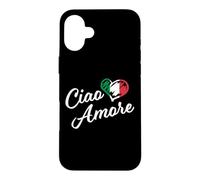 Custodia per iPhone 16 Plus Bye Amore - Italy Hello Sweetheart in italiano