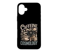 Custodia per iPhone 16 Plus Caffeina E Cosmologia Astronomia Amante Del Caffè