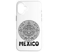 Custodia per iPhone 16 Plus Calendario messicano azteco Viva Messico Fan Orgullo Mexicano