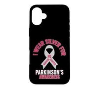 Custodia per iPhone 16 Plus Camicia per la consapevolezza del morbo di Parkinson - Malattia di Parkinson