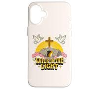 Custodia per iPhone 16 Plus Camminare Nella Luce Retro Vintage Cartoon Vuoto Tomba Giovanni 1:7