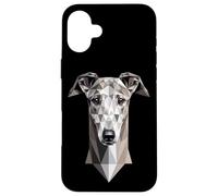 Custodia per iPhone 16 Plus Cani Greyhound Cari Amanti dei Cani Greyhound