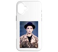 Custodia per iPhone 16 Plus Cantante Boy George Culture Club di Phil Nicholls