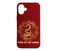 Custodia per iPhone 16 Plus Capodanno cinese del serpente Anni zodiacali cinesi 2025