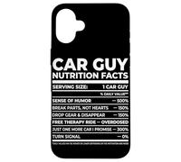 Custodia per iPhone 16 Plus Car Guy Fatti nutrizionali Divertente Diesel Meccanico Amante Di Auto