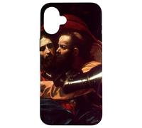 Custodia per iPhone 16 Plus Caravaggios La presa di Cristo | Pittura d'arte