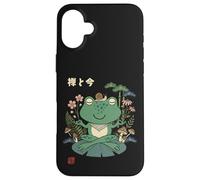 Custodia per iPhone 16 Plus Carino Giappone Estetica & Mindfulness Natura Arte
