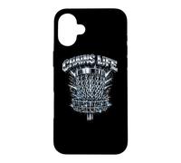 Custodia per iPhone 16 Plus Catene Life Disc Golf Catena Fumatore Frisbee Golfista