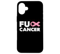 Custodia per iPhone 16 Plus Cazzo Cancro TShirt - Cazzo di Tumore al seno consapevolezza