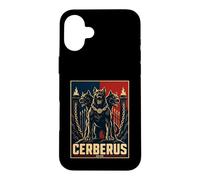 Custodia per iPhone 16 Plus Cerberus Trinferno a tre teste Guardiano Dell'Ade