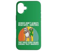 Custodia per iPhone 16 Plus Cerebral Palsy Awareness Gifts for kids CP Awareness Warrior