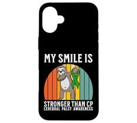 Custodia per iPhone 16 Plus Cerebral Palsy Awareness Gifts for kids CP Awareness Warrior