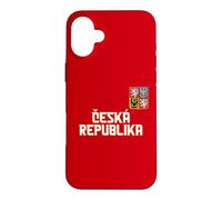 Custodia per iPhone 16 Plus Ceská republika, Cesko, ceská vlajka, bandiera patriottica ceca