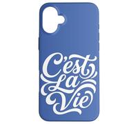 Custodia per iPhone 16 Plus C'est La Vie Francese Dicendo Tale è Vita