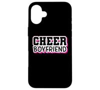 Custodia per iPhone 16 Plus Cheer Fidanzato Orgoglioso Cheerleader BF Cheerleading Coach Fan