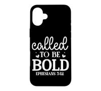Custodia per iPhone 16 Plus Chiamati ad essere audaci - EFFESINI 3:12
