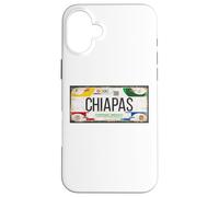 Custodia per iPhone 16 Plus Chiapas, Mexico License Plates Chiapas México
