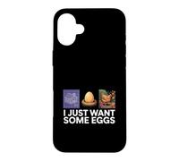 Custodia per iPhone 16 Plus Chicken Farmer I Just Want Some Eggs