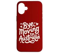 Custodia per iPhone 16 Plus Ciao, Trasferirsi in Australia