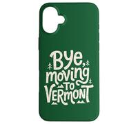Custodia per iPhone 16 Plus Ciao, trasferirsi nel Vermont