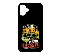Custodia per iPhone 16 Plus Cinco De Mayo Mi piacciono i Tacos Margaritas & Forse Solo 5 Persone