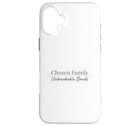 Custodia per iPhone 16 Plus Citazione sulla connessione d'amore dei legami