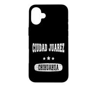 Custodia per iPhone 16 Plus Ciudad Juárez vintage, Chihuahua