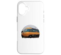 Custodia per iPhone 16 Plus Class 43 HST High Speed Train British Locomotive Engine
