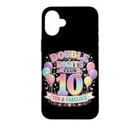 Custodia per iPhone 16 Plus Club Dieci e Favolose Grafiche Arcobaleno Pastello A Doppia C