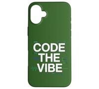 Custodia per iPhone 16 Plus Code The Vibe Coding Design per sviluppatori Coders