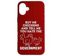 Custodia per iPhone 16 Plus Comprami Polli E Dimmi, Tu odi Il Governo