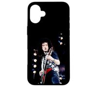 Custodia per iPhone 16 Plus Concerto tributo a Brian May Queen Freddie Mercury 1992