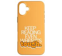 Custodia per iPhone 16 Plus Continua a leggere anche quando è difficile motivazione per i topi di biblioteca
