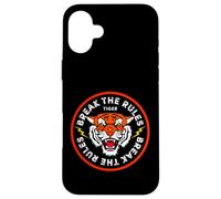 Custodia per iPhone 16 Plus Cool Break The Rules Wild Japanese Tiger Graphic Design
