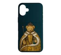 Custodia per iPhone 16 Plus Cool Teddy Bear Inspired from Royal Art Abstract Cool