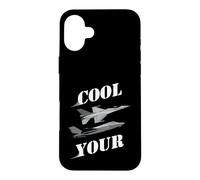 Custodia per iPhone 16 Plus Cool Your Jets - Divertente design sarcastico umoristico