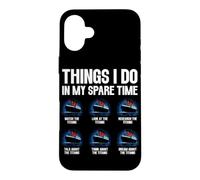 Custodia per iPhone 16 Plus Cose che faccio nel mio tempo libero RMS Titanic Enthusiast Icebearg