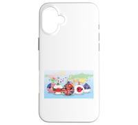 Custodia per iPhone 16 Plus Country Balls Da USA Regno Unito Giappone