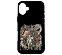 Custodia per iPhone 16 Plus Criptidi e Creature Mitiche Fantasy Art