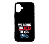 Custodia per iPhone 16 Plus Critical Care Paramedic Advanced EMT ALS Identità