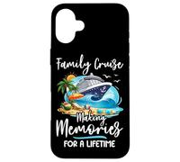 Custodia per iPhone 16 Plus Crociera in famiglia che fa ricordi per una vacanza in famiglia a vita