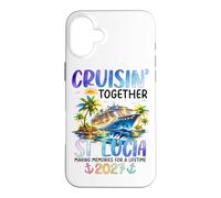 Custodia per iPhone 16 Plus Crociera Insieme St Lucia 2027 Nave Dolphin Vacanza