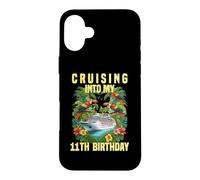 Custodia per iPhone 16 Plus Crociera nella mia vacanza per la festa in crociera di undicesimo compleanno