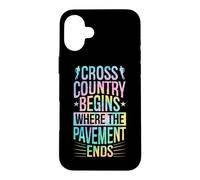 Custodia per iPhone 16 Plus Cross Country inizia dove finisce il marciapiede