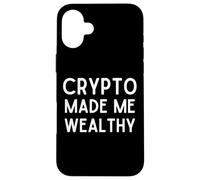 Custodia per iPhone 16 Plus Crypto Made Me Wealthy Cryptocurrency Trading Blockchain