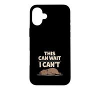 Custodia per iPhone 16 Plus Cute Capybara Stress Relief No Stress Chill Life Rilassante