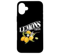 Custodia per iPhone 16 Plus Cute Lemon Fruit Fresh and Juicy Capri Lemons