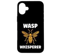 Custodia per iPhone 16 Plus Cute Little wasp Funny Minimalist Simple Whisperer wasp
