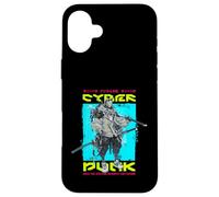 Custodia per iPhone 16 Plus Cyberpunk CYBER PUNK Sci Fi Riscrivere Il Futuro